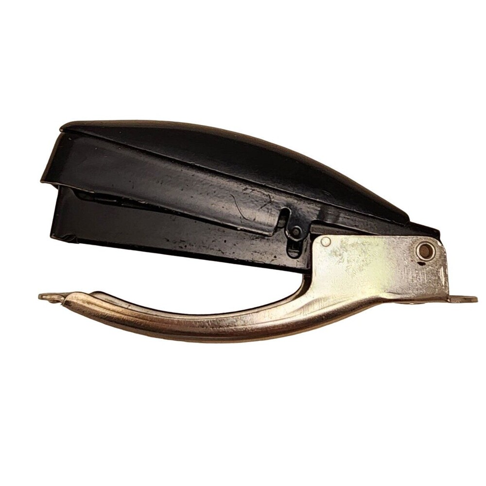 #7684 Bates 88 VINTAGE Black Hand Grip Stapler